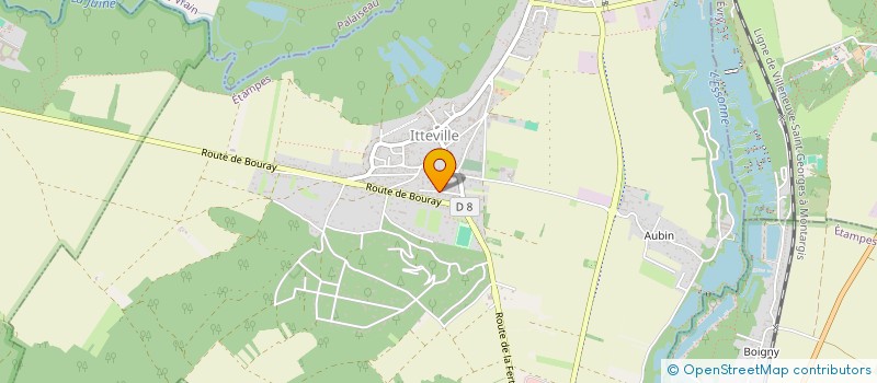 localisation de l'entreprise PLANETE D GROUP  ITTEVILLE