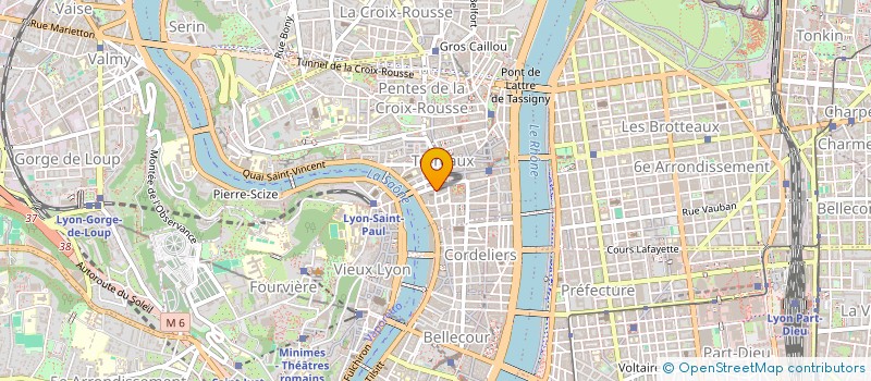 localisation de l'entreprise PLANETE DJ'S à LYON