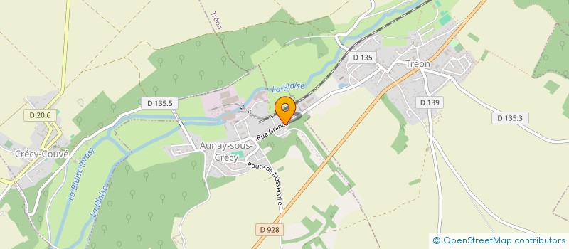 localisation de l'entreprise PLANETE ECHO à MEZIERES-EN-DROUAIS
