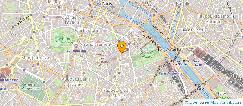 localisation de l'entreprise PLANETE EN DIAMANT  PARIS