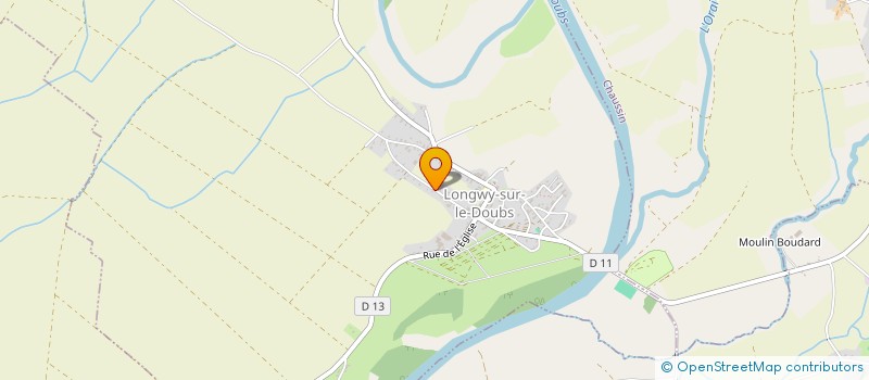 localisation de l'entreprise PLANETE ENERGIE  LONGWY-SUR-LE-DOUBS