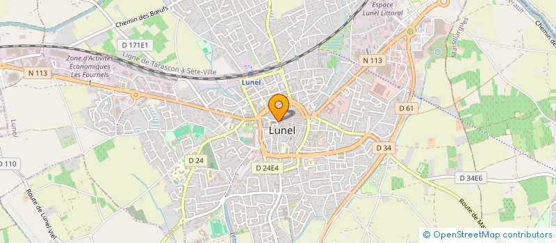 localisation de l'entreprise PLANETE EVASION à LUNEL