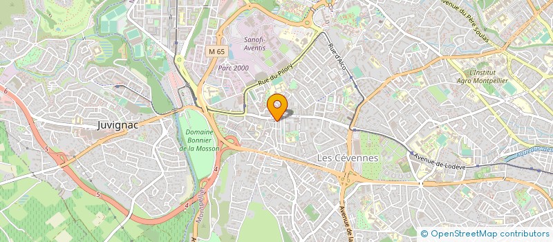 localisation de l'entreprise PLANETE EXOTIQUE à MONTPELLIER