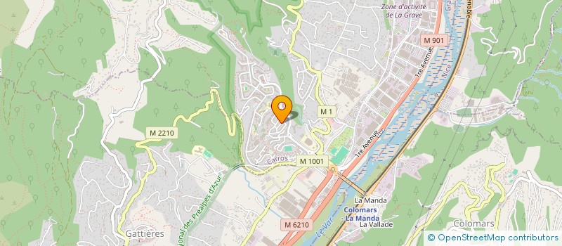 localisation de l'entreprise PLANETE FAC à CARROS
