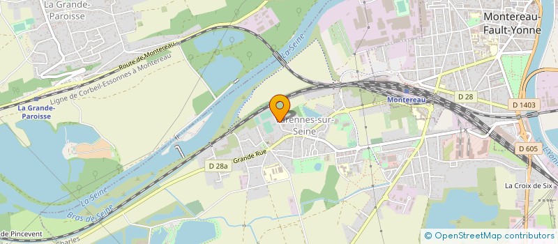 localisation de l'entreprise PLANETE FERMETURE  VARENNES-SUR-SEINE