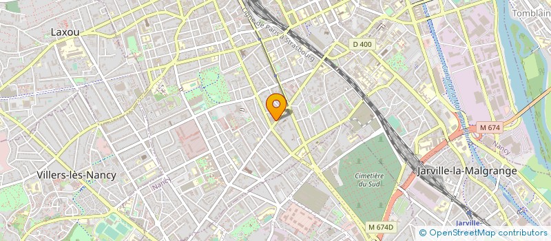 localisation de l'entreprise PLANETE FERMETURES  VANDUVRE-LES-NANCY