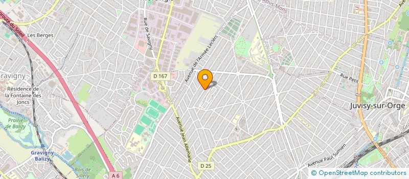 localisation de l'entreprise PLANETE FITNESS FRESNES à SAVIGNY-SUR-ORGE