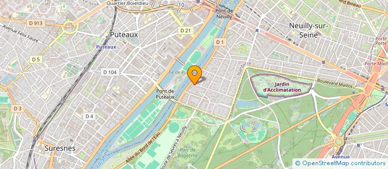 localisation de l'entreprise PLANETE FORMATION à NEUILLY-SUR-SEINE