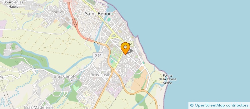 localisation de l'entreprise PLANETE FORMATIONS  SAINT-BENOIT