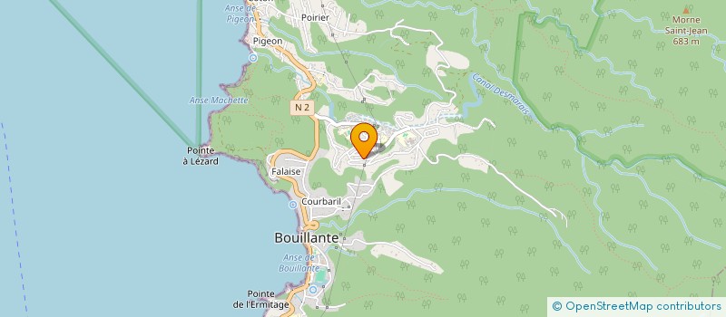 localisation de l'entreprise PLANETE H20 à BOUILLANTE