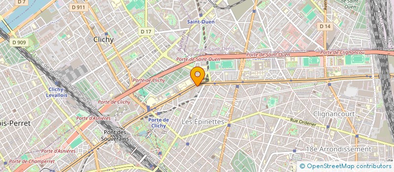 localisation de l'entreprise PLANETE IMMO  PARIS