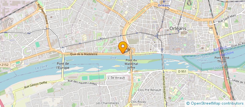 localisation de l'entreprise PLANETE IMPRESSION SARL  ORLEANS