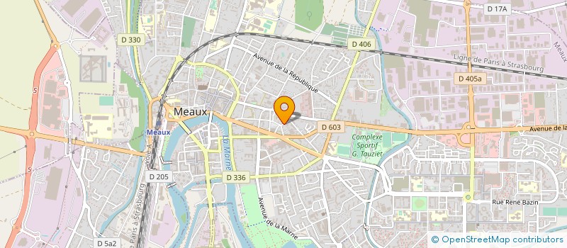 localisation de l'entreprise PLANETE INCENDIE à MEAUX