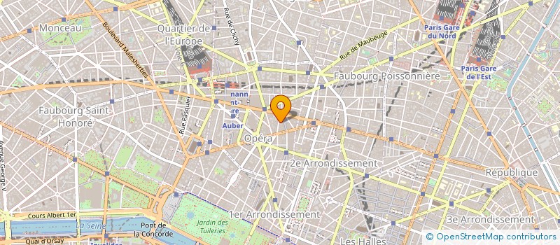localisation de l'entreprise PLANETE INDUSTRIE à PARIS