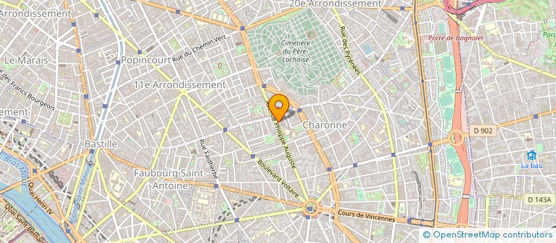 localisation de l'entreprise PLANETE INTERNET MULTIMEDIA  PARIS