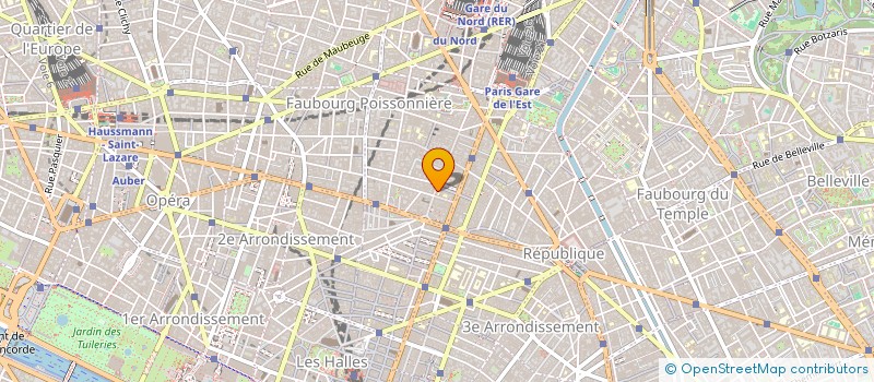 localisation de l'entreprise PLANETE JUDO  PARIS