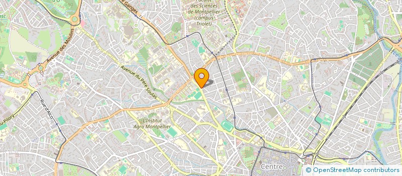 localisation de l'entreprise PLANETE KOSMOS à MONTPELLIER
