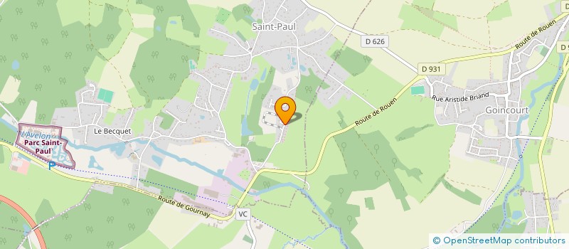 localisation de l'entreprise PLANETE &  LAVAGES  SAINT-PAUL