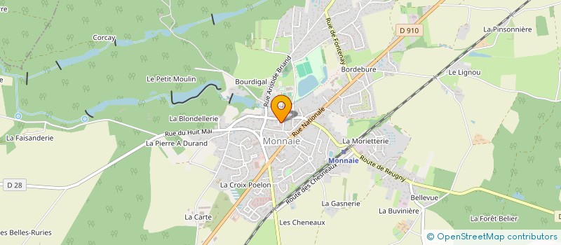 localisation de l'entreprise PLANETE LIRE  MONNAIE