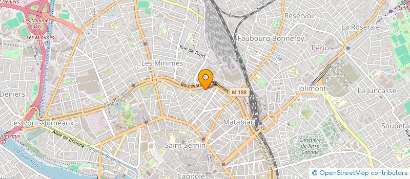 localisation de l'entreprise PLANETE LOISIRS à TOULOUSE