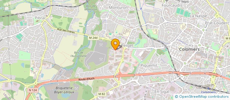 localisation de l'entreprise PLANETE LOISIRS SPORTS à COLOMIERS