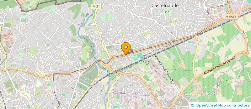 localisation de l'entreprise PLANETE MAILLE SARL à CASTELNAU-LE-LEZ