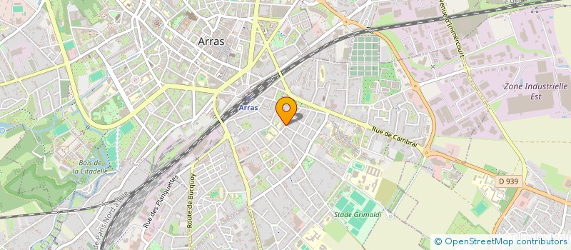 localisation de l'entreprise PLANETE-MEDIA à ARRAS