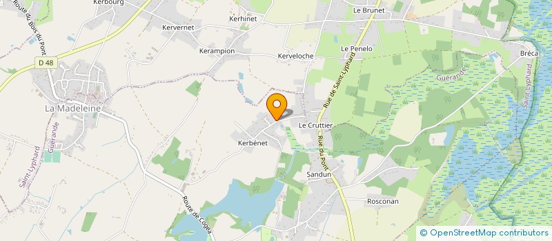 localisation de l'entreprise PLANETE MOBIL HOMES  GUERANDE