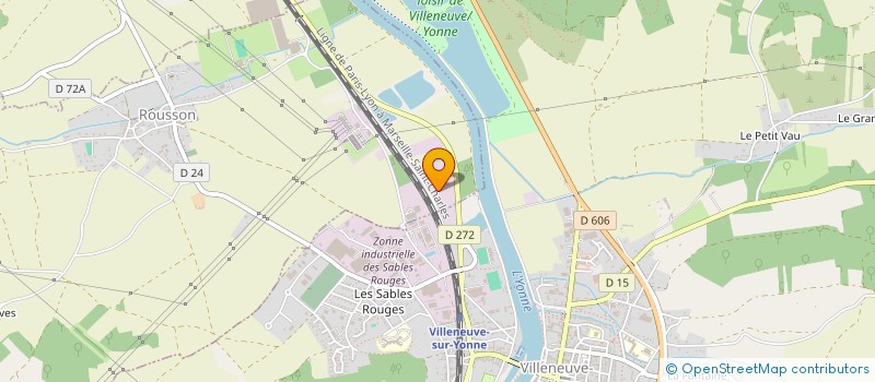 localisation de l'entreprise PLANETE MOTO 89  VILLENEUVE-SUR-YONNE