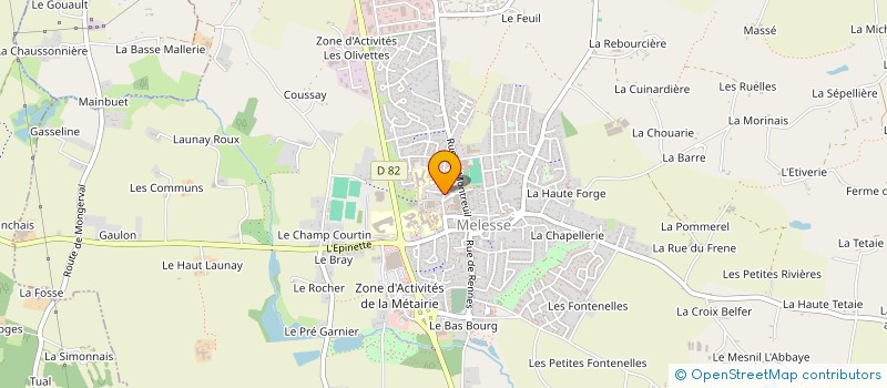 localisation de l'entreprise PLANETE NETTOYAGE ET SERVICES DIVERS  GEVEZE