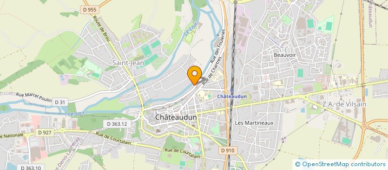 localisation de l'entreprise PLANETE PECHE à CHATEAUDUN