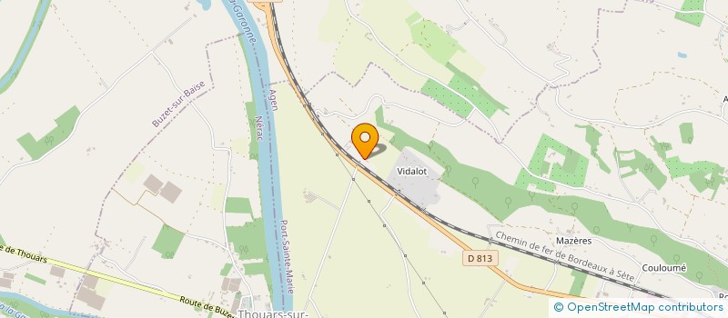 localisation de l'entreprise PLANETE PIERRE TAILLE DE PIERRE  PORT-SAINTE-MARIE