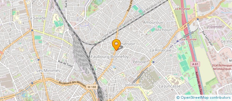 localisation de l'entreprise PLANETE PIZZAS SCATTOLA à TOULOUSE