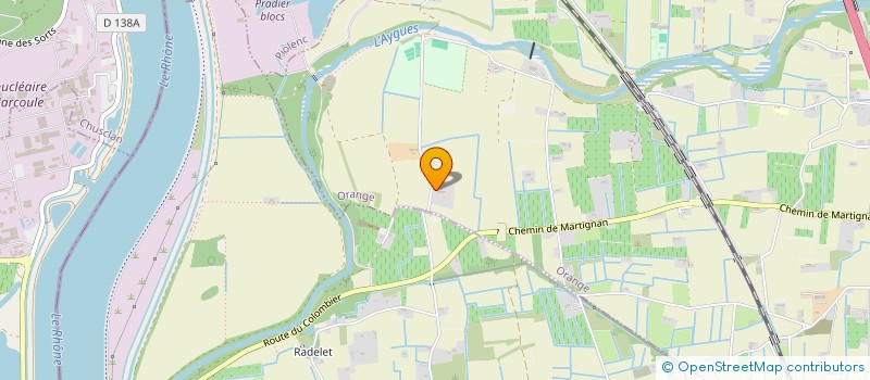 localisation de l'entreprise PLANETE PRESSE  ORANGE