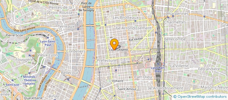 localisation de l'entreprise PLANETE PROPRE à LYON