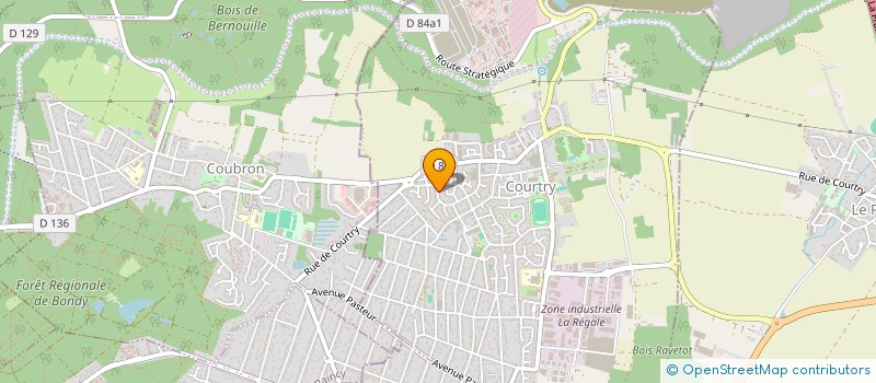 localisation de l'entreprise PLANETE RAMONAGE  COURTRY