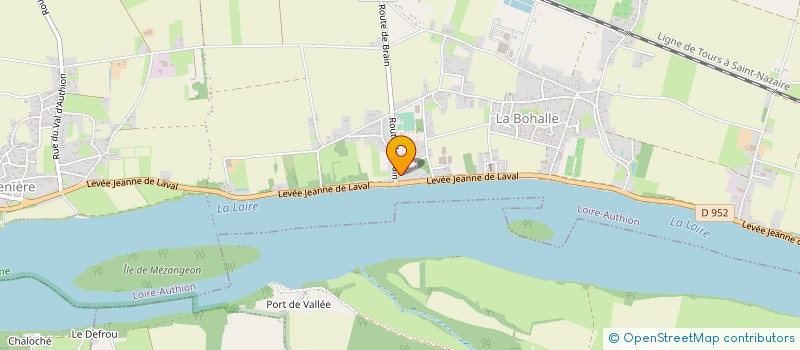 localisation de l'entreprise PLANETE RANDO à LOIRE-AUTHION