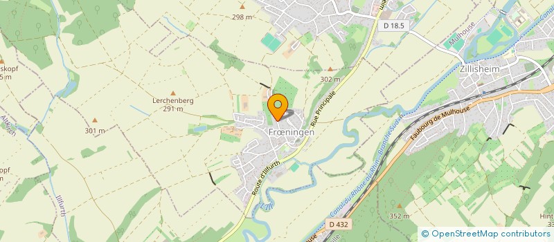 localisation de l'entreprise PLANETE ROCK  FRNINGEN