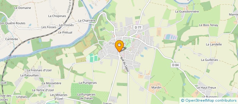 localisation de l'entreprise PLANETE ROCK N'ROLL  PLECHATEL