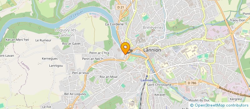 localisation de l'entreprise PLANETE SANS PERMIS à LANNION