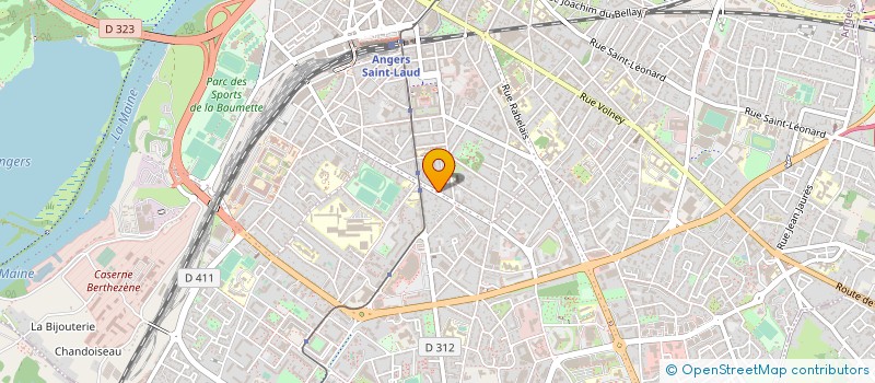 localisation de l'entreprise PLANETE SAV  ANGERS