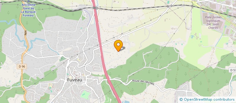 localisation de l'entreprise PLANETE SERVICES  FUVEAU