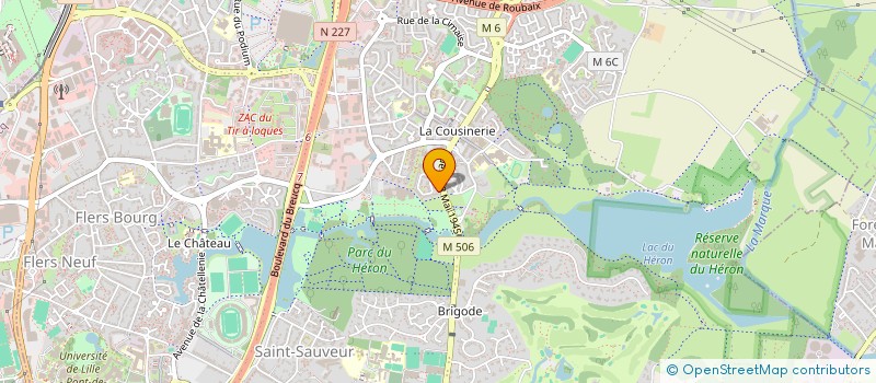 localisation de l'entreprise PLANETE SOLIDAIRE à VILLENEUVE-D'ASCQ