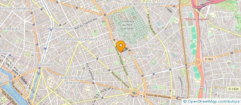 localisation de l'entreprise PLANETE TECHNOLOGIE à PARIS