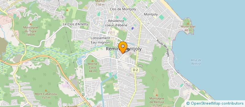 localisation de l'entreprise PLANETE TRANSPORTS à REMIRE-MONTJOLY