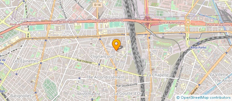 localisation de l'entreprise PLANETE VERTE à PARIS