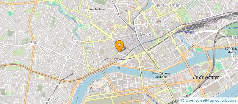 localisation de l'entreprise PLANETE WEB à NANTES