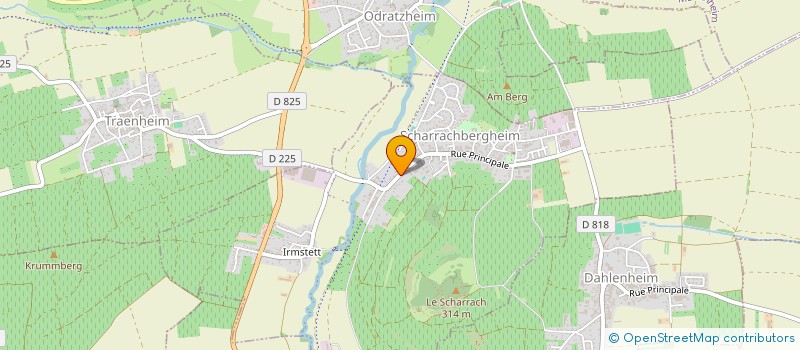 localisation de l'entreprise PLANETE XPLORE  TRAENHEIM