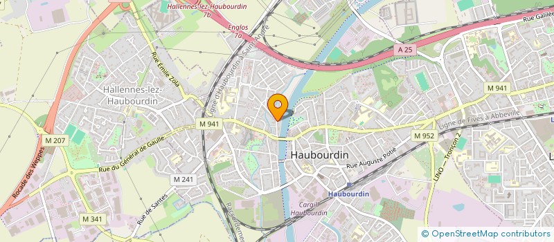 localisation de l'entreprise PLANETEKO à HAUBOURDIN
