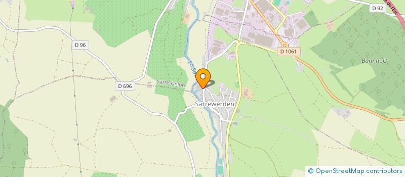 localisation de l'entreprise PLANETEPLANET ENERGIES NOUVELLES SARL  SARREWERDEN